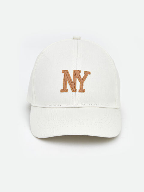 LCW ACCESSORIES New York Nakışlı Kız Çocuk Kep Şapka  - S6DV77Z4-J5E