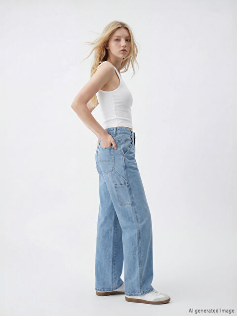 XSIDE Woman BLUE Jeans - S6DV89Z8-CU5
