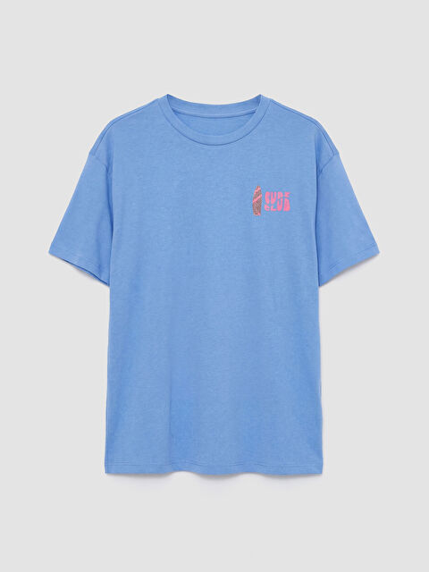 LCW Kids تيشيرت للبنات برقبة دائرية مطبوع - S6DY84Z4-GJL