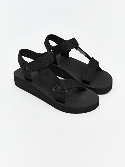 LCW STEPS Women's Cross Strap Sandals - S6EA40Z8-HUC