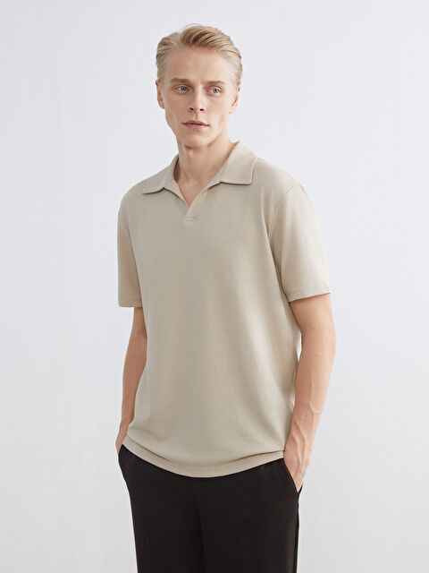 LCW ECO Polo Yaka Erkek Tişört - S6EA52Z8-CR8