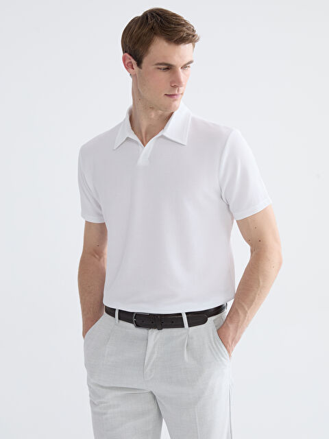 LC WAIKIKI Polo Yaka Erkek Tişört - S6EA53Z8-Q6K