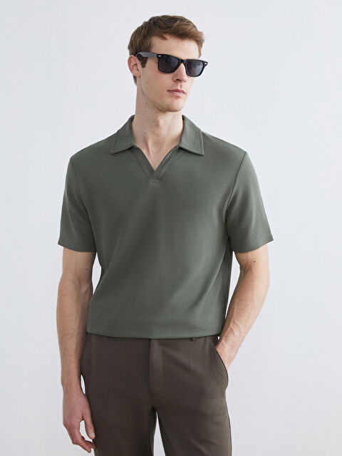 LCW ECO Polo Yaka Erkek Tişört - S6EA54Z8-929