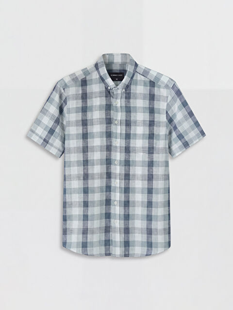 LCWAIKIKI Classic Regular Fit Ekose Erkek Gömlek