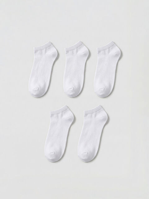 LCW Kids Girl WHITE Trainer Socks - S6EC37Z4-JYX