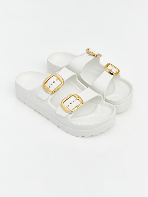 LCW STEPS Ženske papuče sa debelim đonom i detaljem kopče