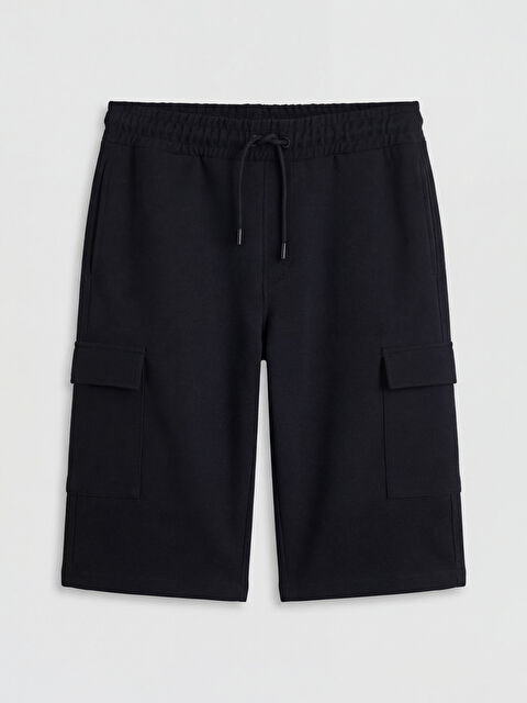 LCWAIKIKI Classic Standart Kalıp Erkek Kargo Şort - S6ED18Z8-CVL