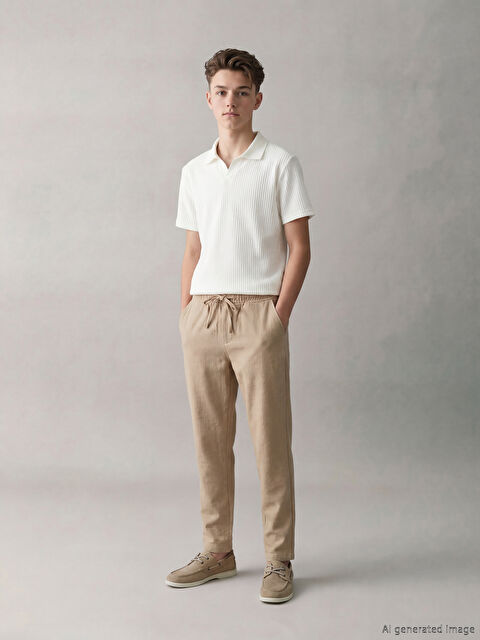 LC WAIKIKI Beli Lastikli Erkek Çocuk Pantolon