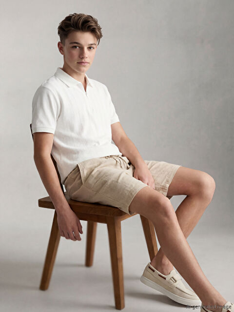 LC WAIKIKI Beli Lastikli Erkek Çocuk Şort