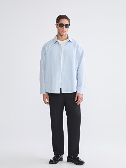 LCW ECO Rahat Kalıp Armürlü Erkek Pantolon - S6ED51Z8-CVL