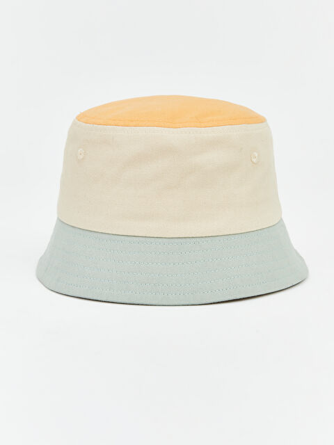 LCW ACCESSORIES Renk Bloklu Erkek Bebek Bucket Şapka