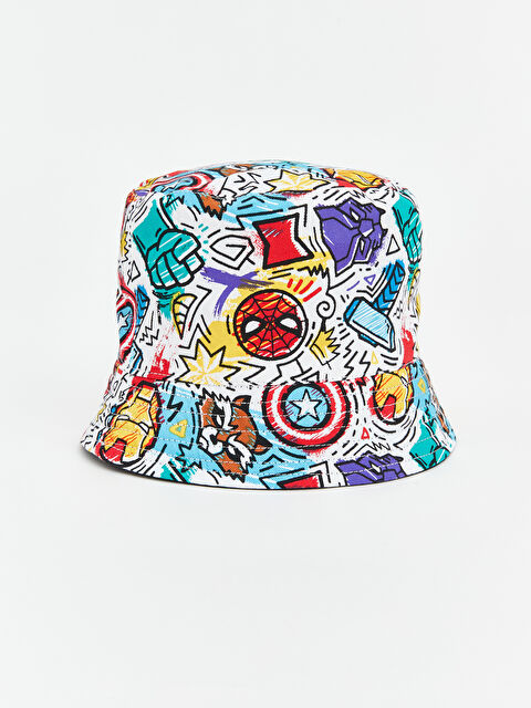 LCW ACCESSORIES Spider-Man Baskılı Erkek Bebek Bucket Şapka