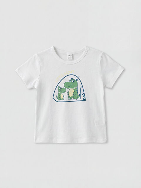 LCW ECO Dečija majica sa okruglim izrezom i štampom - S6ED71Z1-VC4