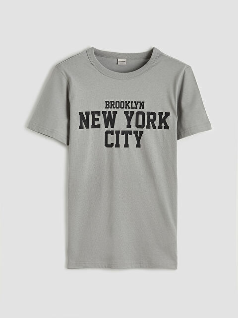 LCW Kids ბიჭი რუხი მაისურები და ზედები - S6EE14Z4-R10