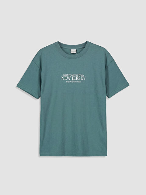 LCW Kids Baskılı Erkek Çocuk Tişört