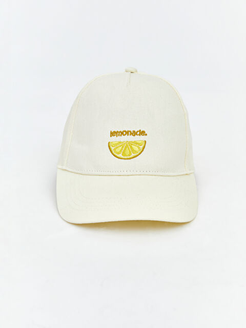 LCW ACCESSORIES Nakışlı Kız Çocuk Kep Şapka  - S6EE78Z4-FDL