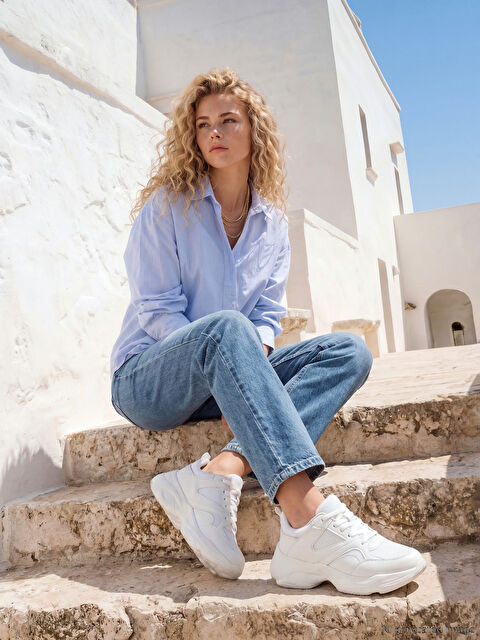 LCW STEPS Bağcıklı Kadın Spor Ayakkabı