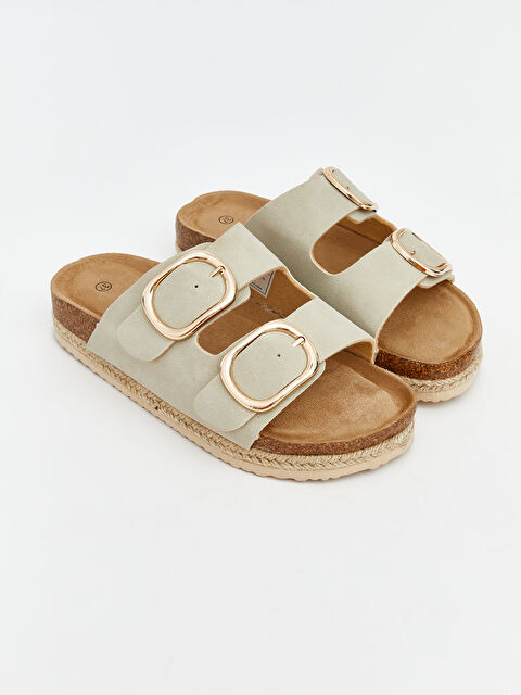 LCW STEPS Double Strap Women's Sliders - S6EF42Z8-R81