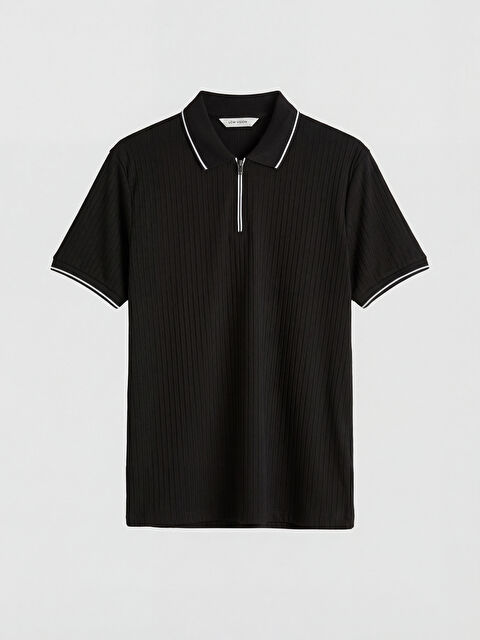 LCW Vision Man BLACK T-Shirt - S6EF70Z8-CVL