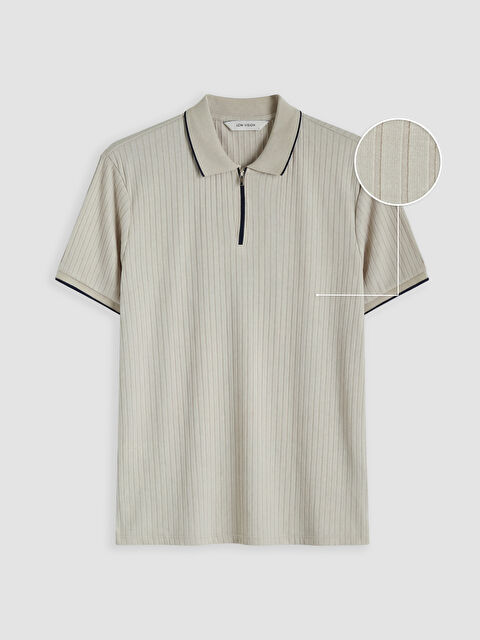 LCW Vision Polo Striped Men's T-Shirt