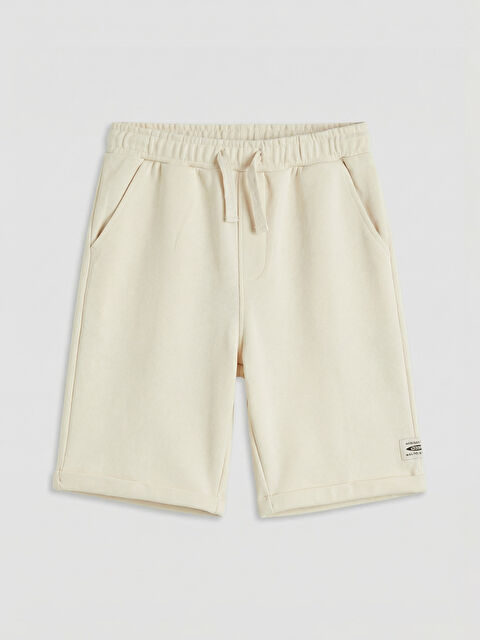 LCW Kids Elastic Waist Boys' Pique Shorts - S6EF73Z4-FT0