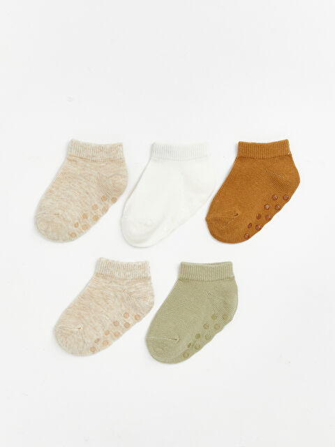 LCW Kids Erkek Bebek 5'li Patik Çorap - S6EG43Z1-D2Y