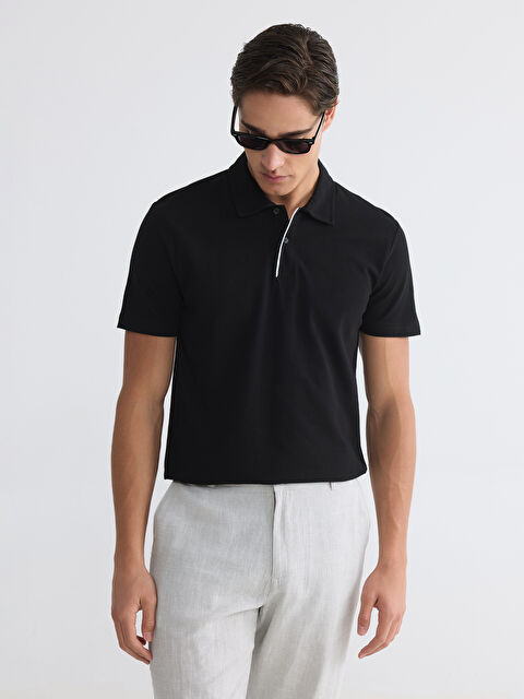 LCWAIKIKI Classic Polo Yaka Pike Erkek Tişört