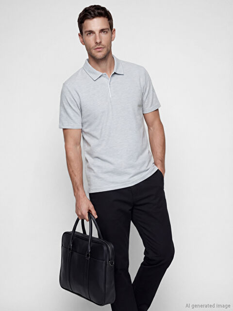 LCWAIKIKI Classic Polo Yaka Pike Erkek Tişört