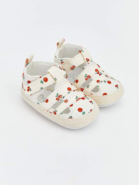 LCW STEPS Erdbeerbedruckte Baby-Mädchen-Sandalen - S6EH17Z1-LQB