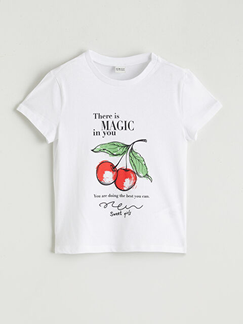 LC WAIKIKI Tricou ALB Fată - S6EH21Z4-JYX