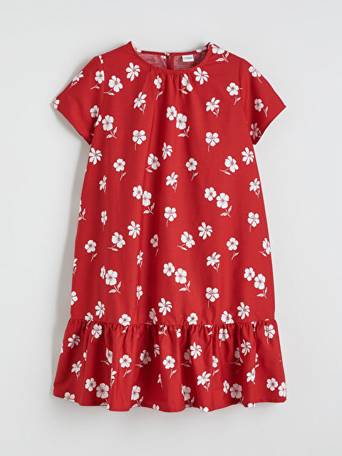 LCW Kids فستان أحمر فتاة - S6EI64Z4-LTQ