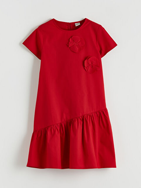LCW Kids Girl RED Dress - S6EI65Z4-HPM