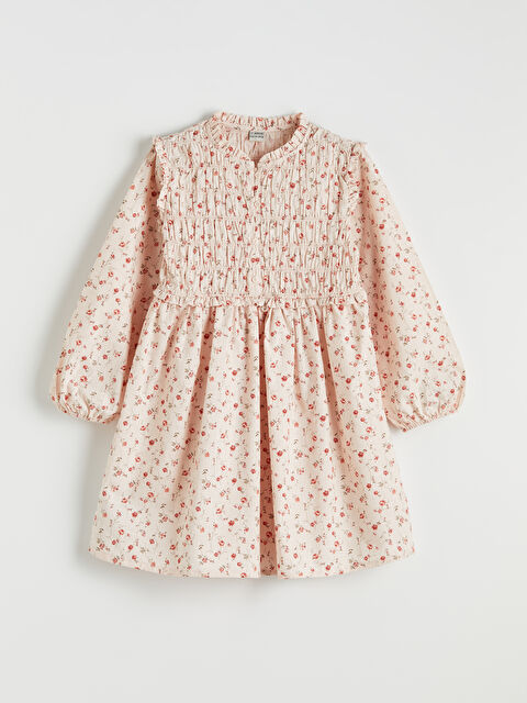 LCW Kids فستان وردي فتاة - S6EI70Z4-LT4