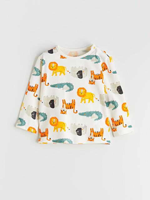 LCW ECO ნაბეჭდი ჩვილი ბიჭების მაისური