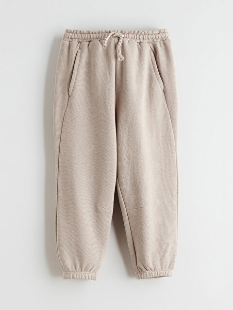 LC WAIKIKI Baby Boy Jogger Sweatpants with Elastic Waistband - S6EJ04Z1-GJF