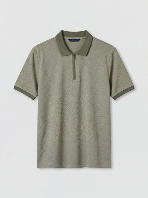 LCWAIKIKI Classic Polo Yaka Dokulu Erkek Tişört