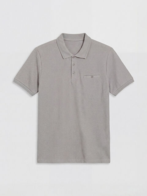 LCWAIKIKI Classic Polo Yaka Dokulu Erkek Tişört