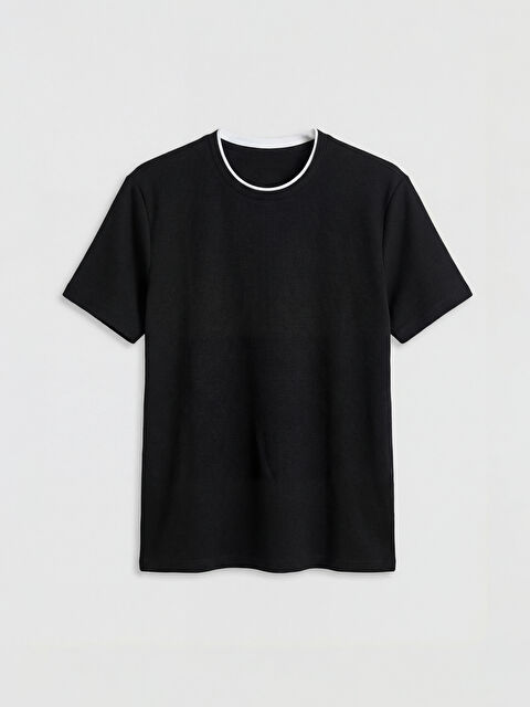 LCWAIKIKI Classic Bisiklet Yaka Erkek Tişört