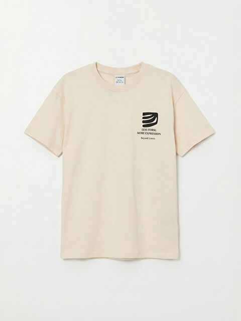 LCW Kids Baskılı Erkek Çocuk Tişört - S6EJ85Z4-FT0