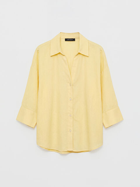LCW Vision Oversized Women's Shirt - S6EJ89Z8-ETY