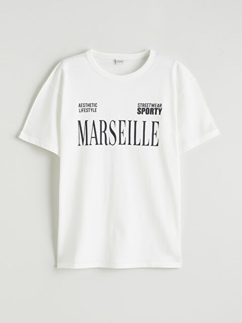 LCW Kids Baskılı Kısa Kollu Erkek Çocuk Tişört - S6EK24Z4-R9J