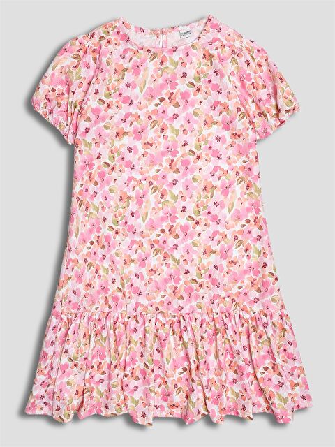 LCW Kids Girl PINK Dress - S6EK46Z4-LT4