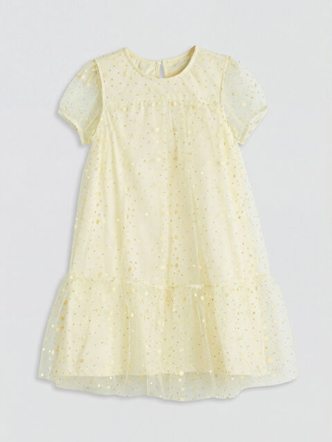 LCW Kids Girl BEIGE Dress