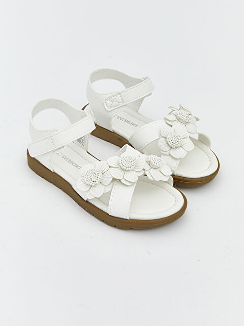 LCW STEPS Floral Baby Girl Sandals - S6EK68Z1-J5E