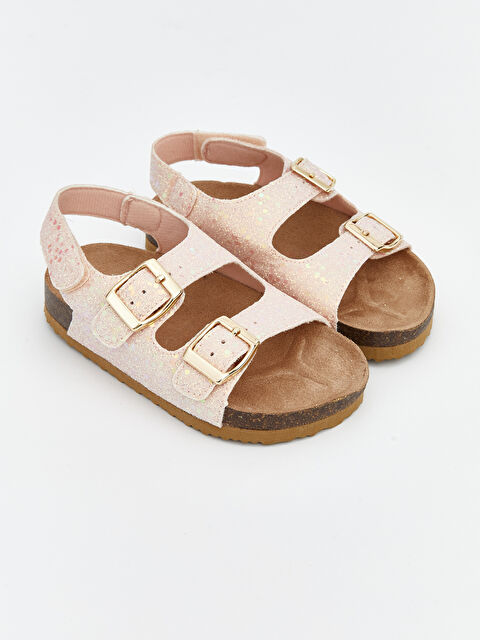 LCW STEPS Faux Leather Baby Girls' Sandals - S6EK73Z1-E6T
