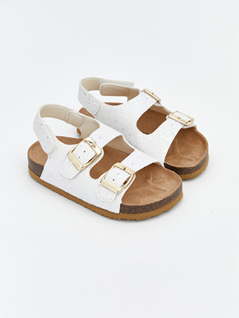 LCW STEPS Faux Leather Baby Girls' Sandals - S6EK73Z1-J5E