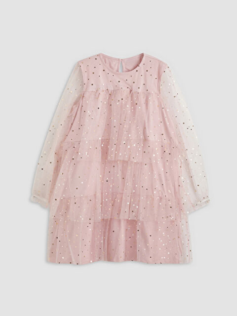 LCW Kids Girl PINK Dress - S6EK79Z4-LT4