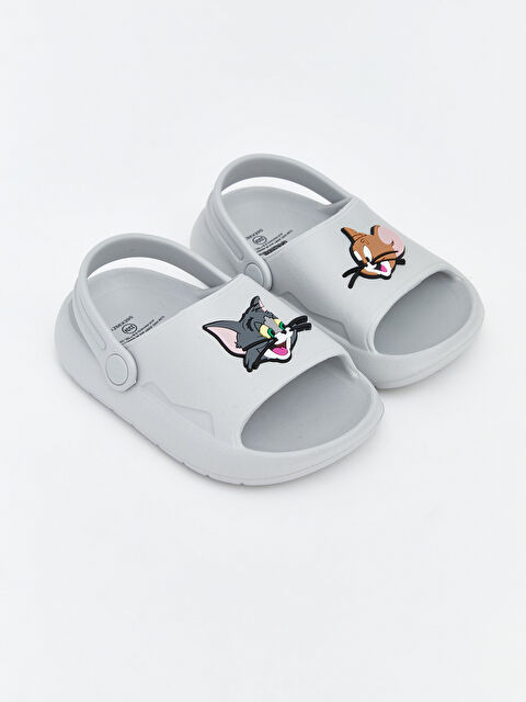 LCW STEPS Tom and Jerry Printed Baby Girl Sandals - S6EK99Z1-V8N