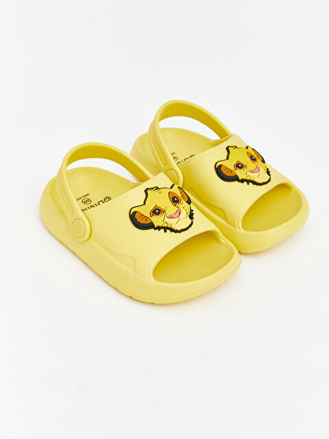 LCW STEPS Lion King Printed Baby Boys' Sandals - S6EL02Z1-Z22