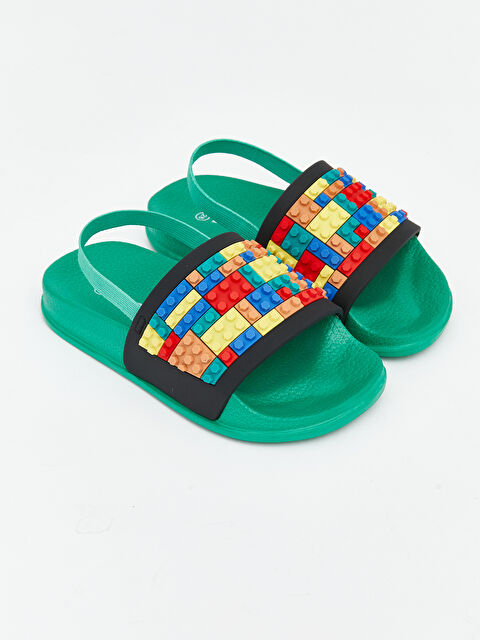 LCW STEPS Pop It Printed Baby Boys' Sliders - S6EL03Z1-DPR